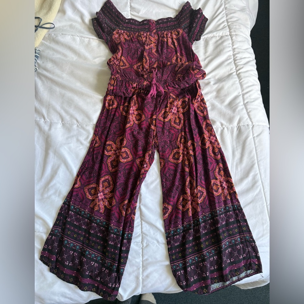 Xhilaration Multicolor Patterned Jumpsuit